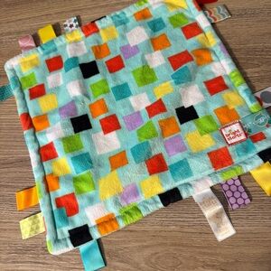 Bright Starts Taggies Lovey Blanket 12” Sensory Baby Security Blanket